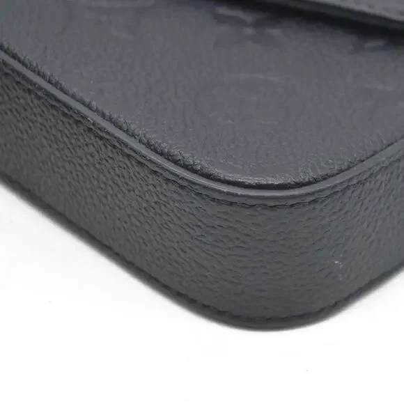 $1720 Louis Vuitton LV Monogram Pochette Félicie Black - Picture 12 of 15